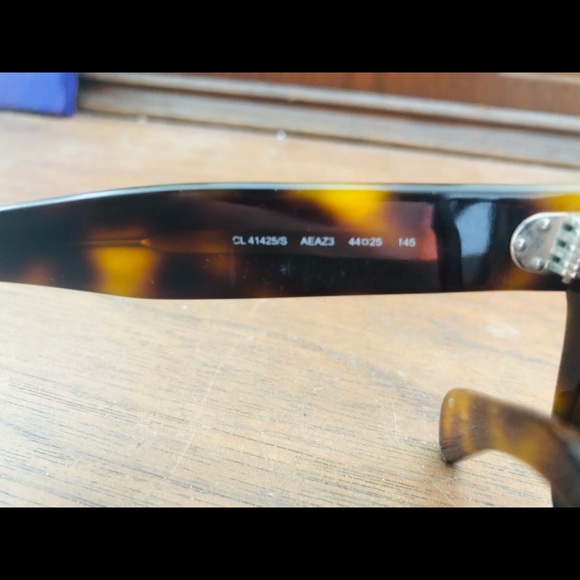 Celine Tortoise Shell Sunglasses - Picture 3 of 5